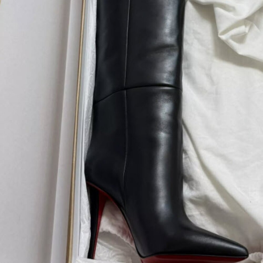 Black Christian Louboutin Astrilarge Botta 100 size 37